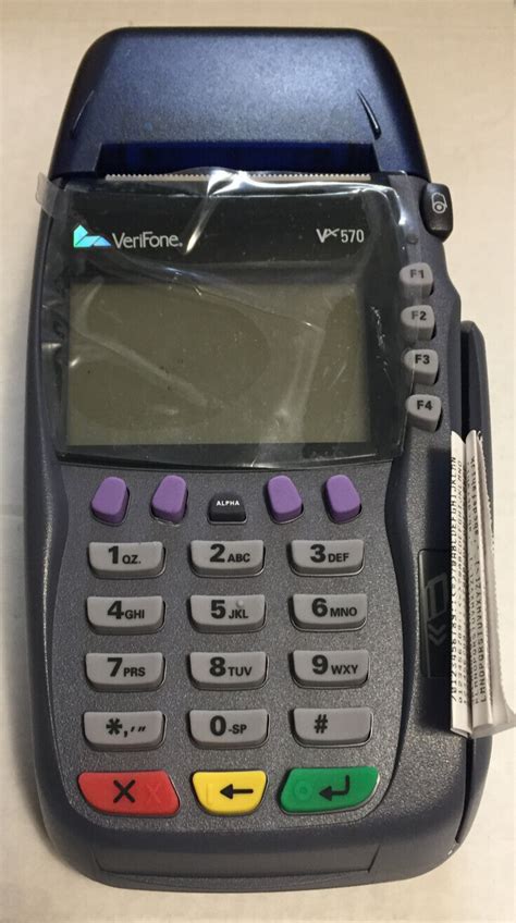 VeriFone VX570 Dual Comm Credit Card Machine 